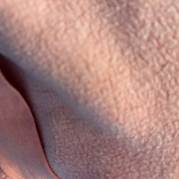 Aviator Nation Mauve Pink Sweatshirt with Velvet Striped Accents - Picture 4 of 10